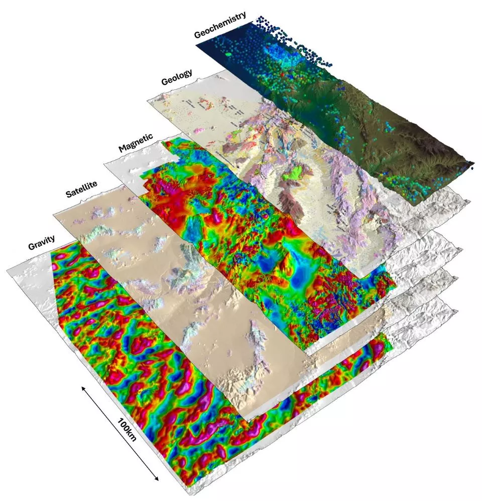 Mapping minerals 